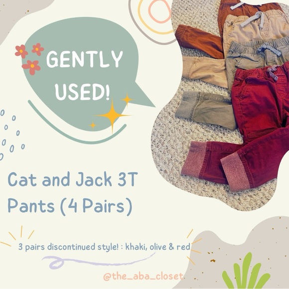 Cat and Jack Boys 3T Bundle - Picture 1 of 8